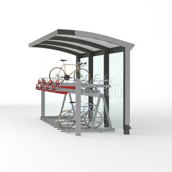 aureo velo | Bicycle shelter | Bicycle parking systems | mmcité