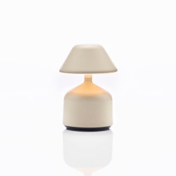 Demoiselle Small | Cap | Sand | Outdoor table lights | Imagilights