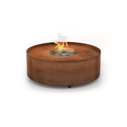 Galio Fire Pit Corten | Ventless fires | Planika