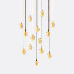 Honeycomb 14 - Gold Leaf | Chandeliers | Shakuff