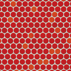 Loop | coral red glossy | Ceramic mosaics | AGROB BUCHTAL