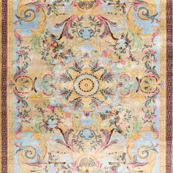 Savonnerie versailles sky blue multi | Rugs | THIBAULT VAN RENNE