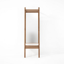 Simply City STANDING MIRROR & SHELF | Mirrors | Karpenter