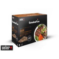 Oak All-Natural Hardwood Pellets 8kg | Garden accessories | Weber