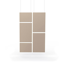 Supersonic | SS50 Vertical Suspended Screen | Sound absorbing room divider | Akuart