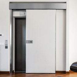 Vela | The sliding safety door | Entrance doors | Oikos – Architetture d’ingresso